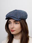 Кепка STETSON арт. 6872501 HATTERAS SILK (синий)
